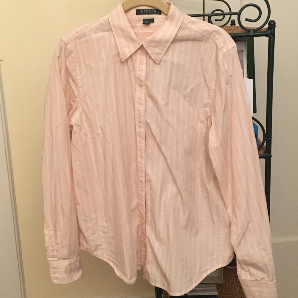 Ralph Lauren button down ladies shirt size large
